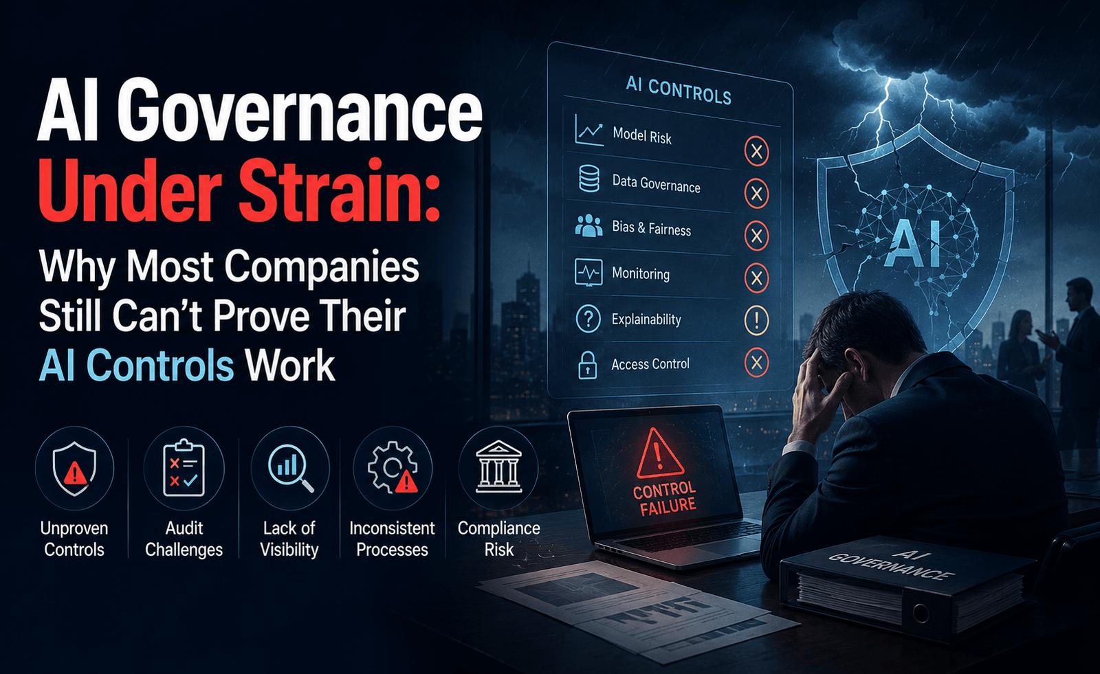 AI Governance Under Strain: Why Most Companies Still Can't Prove Their AI Controls Work