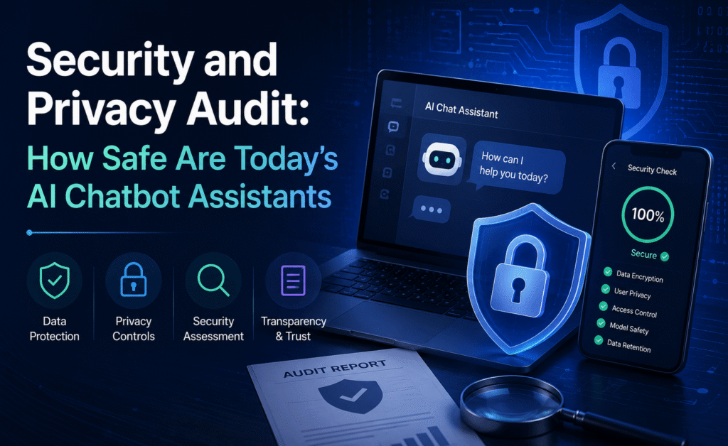 Security and Privacy Audit: How Safe Are Today's AI Chatbot Assistants