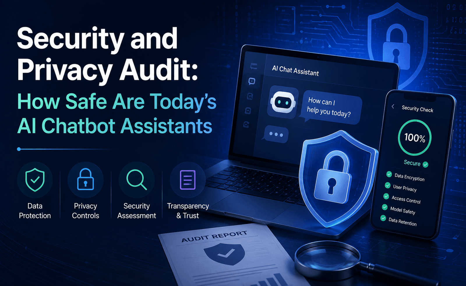 Security and Privacy Audit: How Safe Are Today's AI Chatbot Assistants